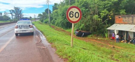 Santa Inés: despiste de un automóvil dejó un lesionado leve imagen-14