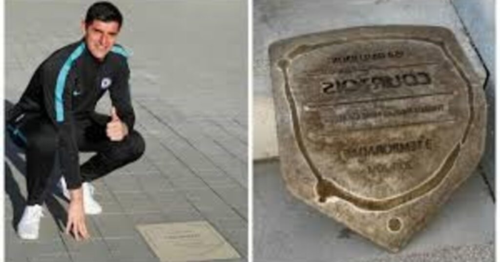 Courtois fue borrado del Paseo de Leyendas del Atlético imagen-5