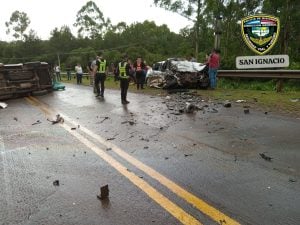 Tragedia en San Ignacio: murieron cuatro personas tras un choque múltiple sobre la ruta 12 imagen-13