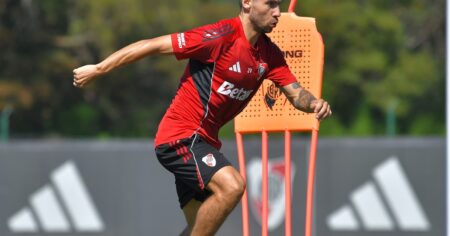 Montiel y un cambio que simboliza su nuevo desafío en River imagen-16