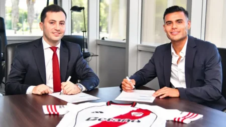Qué dijo Fausto Vera en su presentación como nuevo refuerzo de River - TyC Sports imagen-13