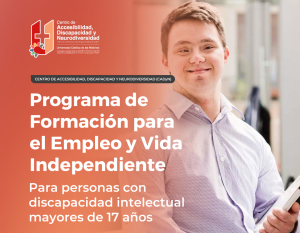 La UCAMI presenta el Programa de Formación para el Empleo y Vida Independiente destinado a jóvenes y adultos con discapacidad intelectual, mayores de 17 años imagen-99