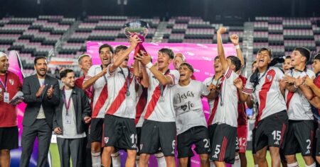 Video: el profundo mensaje de River a los campeones de la Messi Cup imagen-10