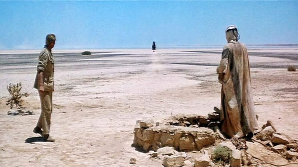 Tuvo que recorrer 3km varias veces en el árido desierto, pero se convirtió en una de las entradas de personaje más memorables de la historia del cine imagen-4