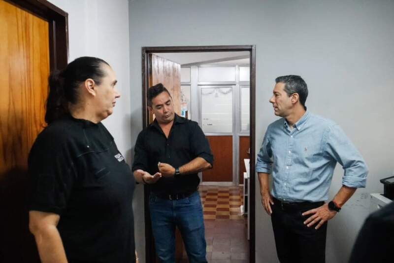 Ministro Pérez recorrió la sede de Cibercrimen y evaluó despliegue operativo Ministro Pérez recorrió la sede de Cibercrimen y evaluó despliegue operativo imagen-5