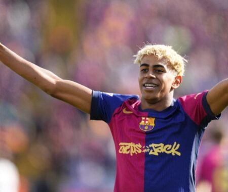 ¡No se pierda a Yamal, cerrando el estadio! Así goleó líder Barcelona imagen-13