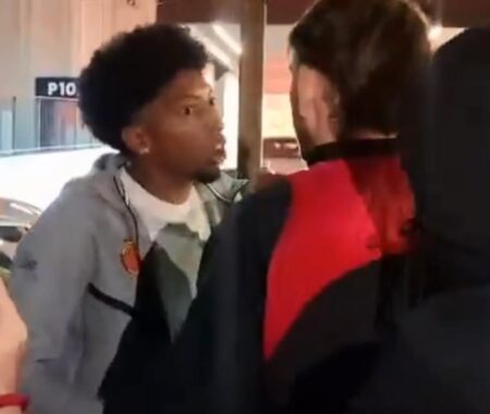 Johan Mojica se calentó: tuvo duro cruce con aficionado del Mallorca imagen-8