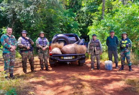 Lucha contra la pesca furtiva: secuestraron 1.500 metros de redes en el Lago Urugua-í imagen-12