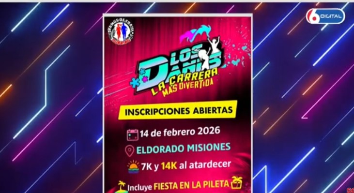 “La carrera de los Danis”, la propuesta que combina deporte, música y carnaval en Eldorado “La carrera de los Danis”, la propuesta que combina deporte, música y carnaval en Eldorado imagen-4