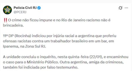 La Policía de Río Janeiro usó imágenes de la abogada argentina para una campaña antirracismo imagen-12