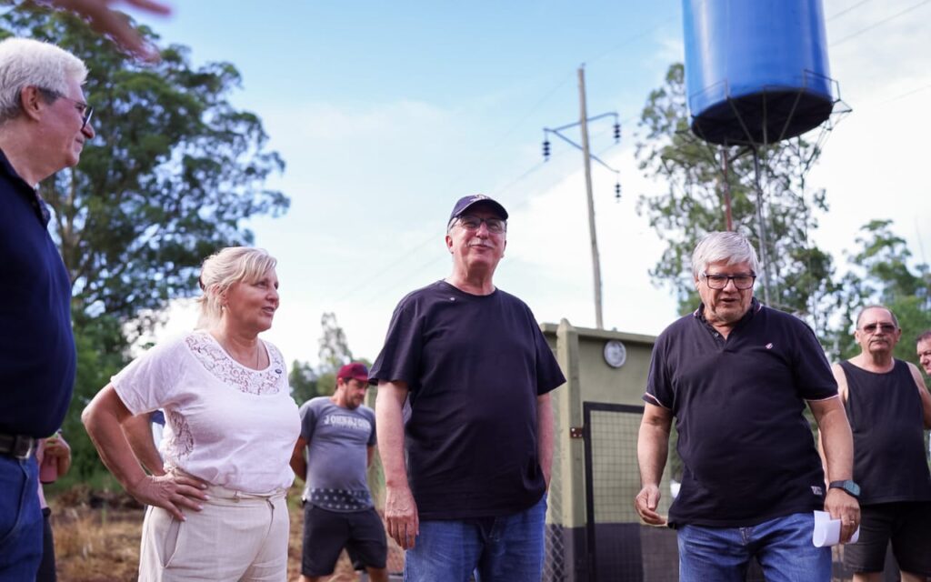 Passalacqua supervisó la obra de provisión de agua potable en Colonia Las Tunas  imagen-5