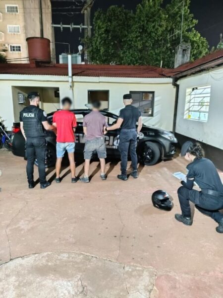 Días atrás recuperaron la libertad y anoche fueron detenidos por intento de robo imagen-13