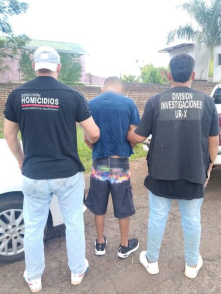 Garupá: detuvieron al segundo implicado en el homicidio ocurrido en el Barrio Nuevo imagen-13