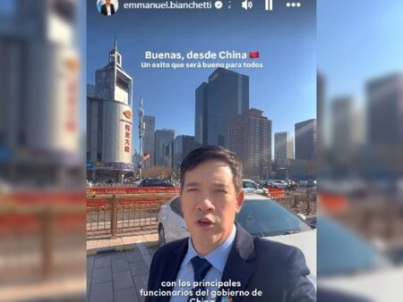 Bianchetti de gira por China comunista: “Un éxito que será bueno para todos” imagen-13