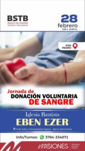 Continúan las colectas voluntarias de sangre en distintos puntos de la provincia Continúan las colectas voluntarias de sangre en distintos puntos de la provincia imagen-3