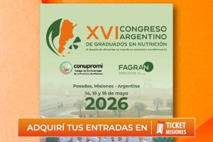 Ticket Misiones | Llega a Posadas el Congreso argentino de graduados en nutrición: tres días de jornadas de capacitación y networking imagen-8