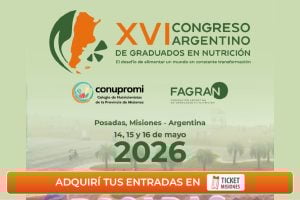 Ticket Misiones | Los Graduados en Nutrición tendrán su XVI Congreso en Posadas imagen-7