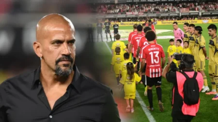 El filoso posteo de Verón tras el pasillo de Boca a Estudiantes - TyC Sports imagen-10