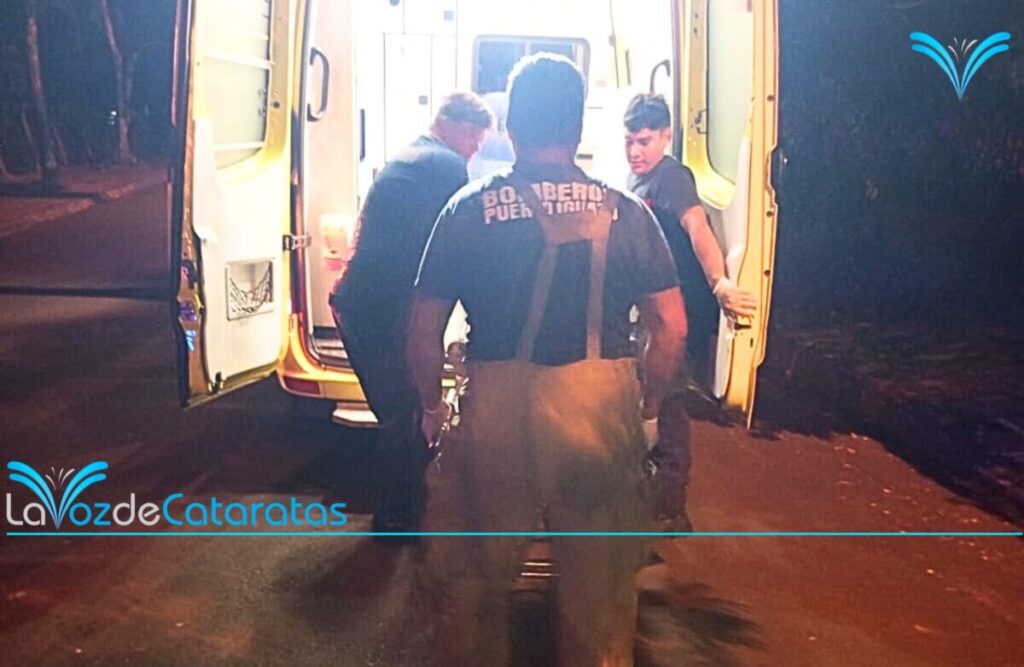 Siniestro vial en la madrugada: un motociclista resultó herido imagen-76