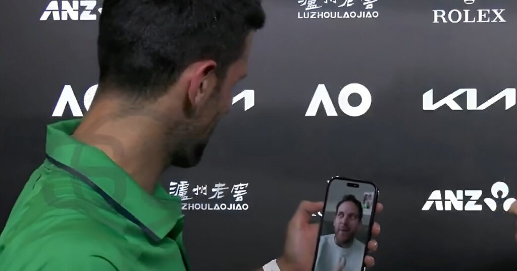 La videollamada entre Djokovic y Del Potro y el pedido del serbio: "Para la final..." imagen-5