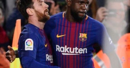 Umtiti y el recuerdo de Messi en Barcelona: "Ganábamos 4-0 y no estaba contento" imagen-13