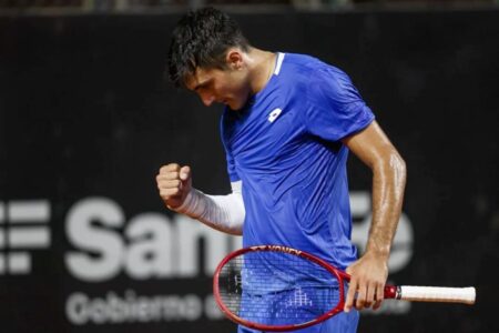 Román Burruchaga denunció amenazas de muerte antes de la semifinal del Challenger de Rosario imagen-8