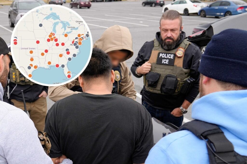 Avanza el ICE: el mapa que muestra la influencia del ICE y el avance del acuerdo 287(g) en EE.UU. imagen-4