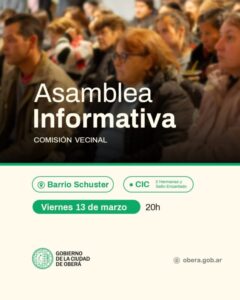 Asamblea Informativa en el Barrio Schuster imagen-68