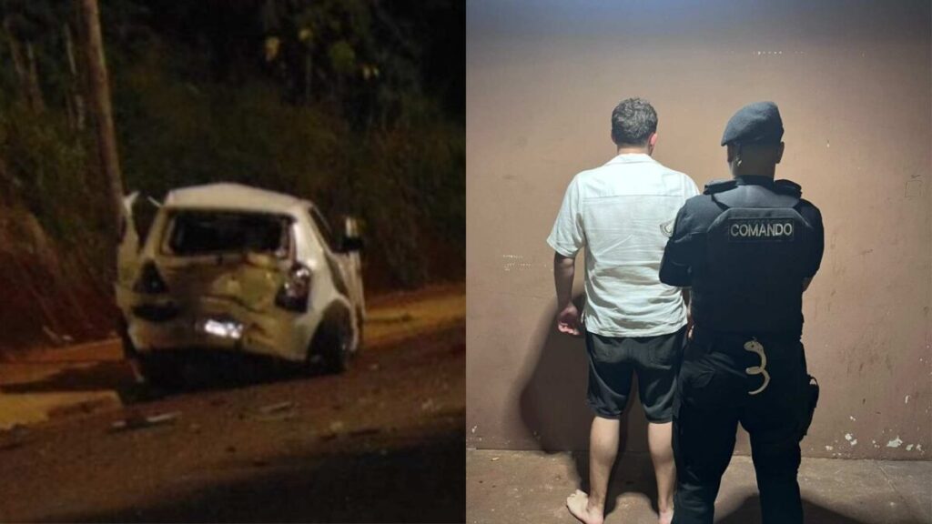 Chocó alcoholizado contra un auto estacionado y fue demorado en Eldorado imagen-80