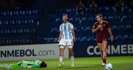 Sudamericano femenino Sub 20: nuevo gol de Kishi Núñez para una Argentina que no pudo sostener dos goles de ventaja imagen-13