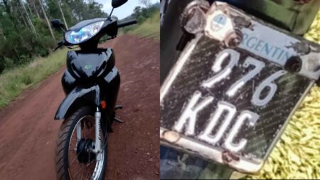 Robaron una motocicleta en Eldorado y piden colaboración para recuperarla imagen-103