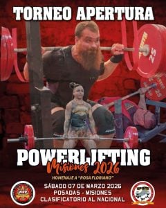 Misiones | El powerlifting recupera su lugar en el calendario deportivo: más de 40 atletas competirán en el Torneo Apertura clasificatorio al Nacional imagen-119