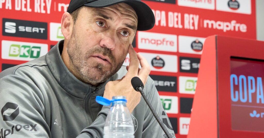 El Chacho Coudet y la ilusión en la Copa del Rey con el Alavés: "la final es mañana" y la situación de Garcés imagen-4