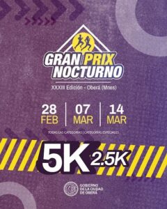 Preinscripciones abiertas para el XXXIII Gran Prix Nocturno en Oberá imagen-72