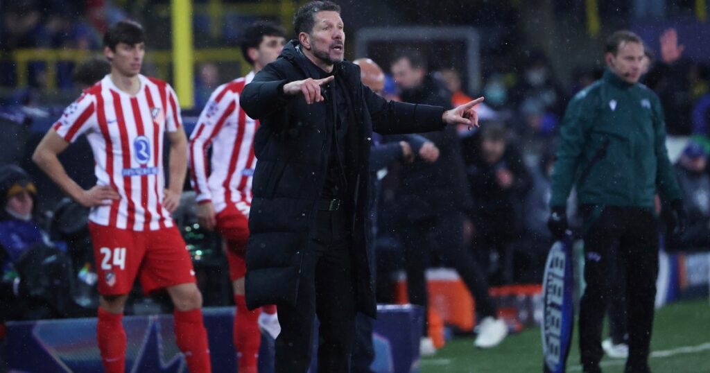 Qué dijo el Cholo Simeone por el empate ante Brujas en Champions tras ir 2-0 imagen-5