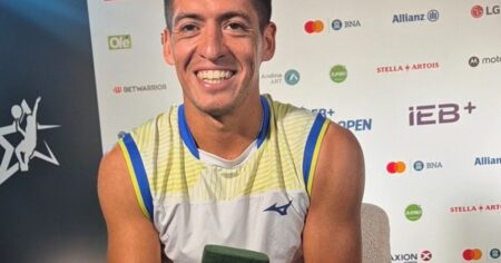Sebastián Báez con Olé: la chicana de Fritz y su promesa académica si gana el Argentina Open imagen-12