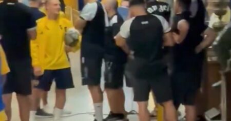 La reunión de Paredes y Ascacibar con dos ex Boca que los enfrentaron con Gimnasia imagen-8