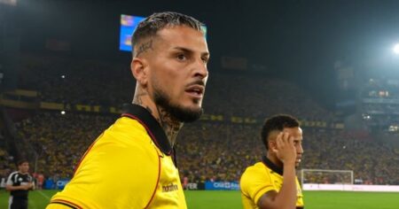 Darío Benedetto debutó en Barcelona de Ecuador contra el Inter Miami de Lionel Messi: "Esta camiseta te exige ganar todo" imagen-16