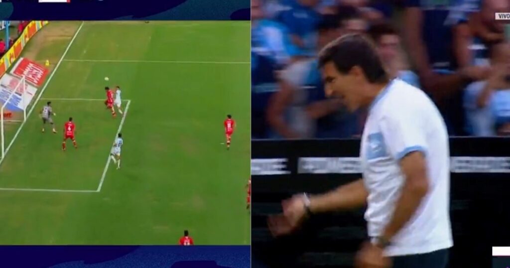 Video: el penal mal anulado a Racing y el enojo de Gustavo Costas imagen-4