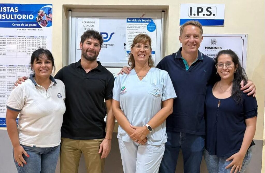 El Presidente del IPS junto al Subgerente de Delegaciones visitaron la delegación de Itaembé Guazú imagen-4