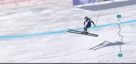 Lindsey Vonn sufrió una fuerte caída en los Juegos Olímpicos de invierno y debió ser evacuada en helicóptero imagen-15