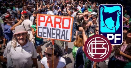 Los cuatro partidos del Apertura que corren riesgo por el paro general del jueves 19 y que pasa con Lanús imagen-12