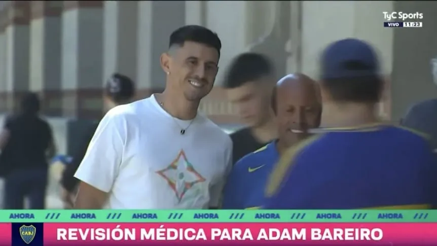 Bareiro llegó para sumarse a Boca y dejó su primer mensaje: "Feliz de..." - TyC Sports imagen-39