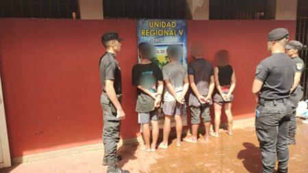 Andresito y Esperanza: cinco jóvenes detenidos por distintos hechos delictivos imagen-9