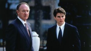 Tom Cruise y Gene Hackman se enzarzaron en una de las luchas de egos más absurdas de Hollywood por el póster de 'La tapadera' imagen-3
