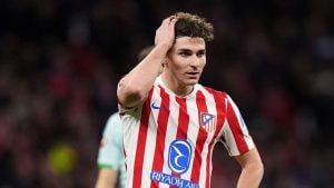 Simeone sacó a Julián Álvarez en el entretiempo: la Araña alcanzó su peor racha sin goles en Europa tras la caída del Atlético de Madrid ante el Betis imagen-16