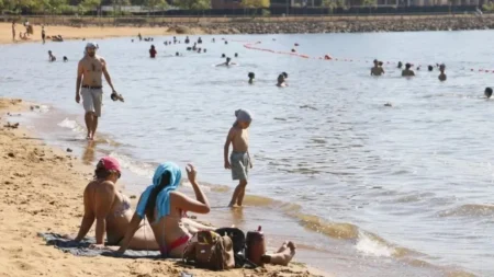 Calor extremo y sensación térmica de 43°C en Misiones antes del ingreso de un frente frío con tormentas imagen-4