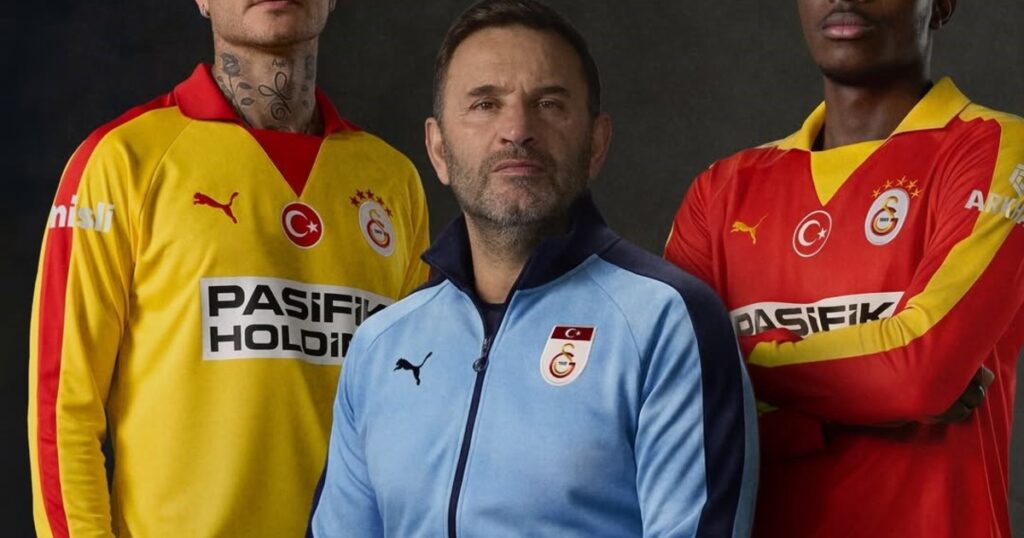 Con Icardi como modelo, el Galatasaray presentó su nueva camiseta retro imagen-40