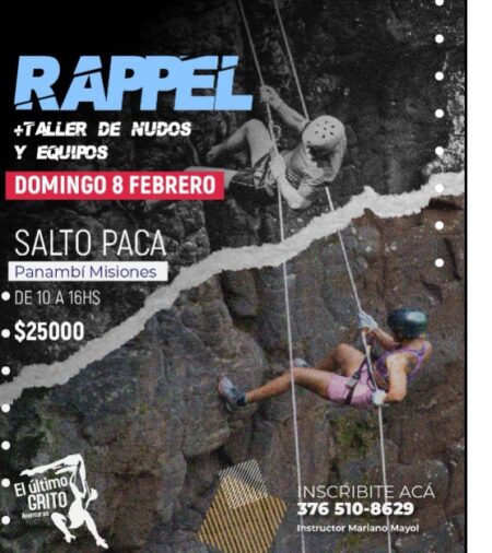 Panambí será escenario de una jornada de montañismo y técnicas de rescate imagen-10