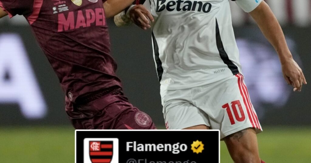 Hackearon la cuenta de Flamengo durante la final de la Recopa Sudamericana imagen-4